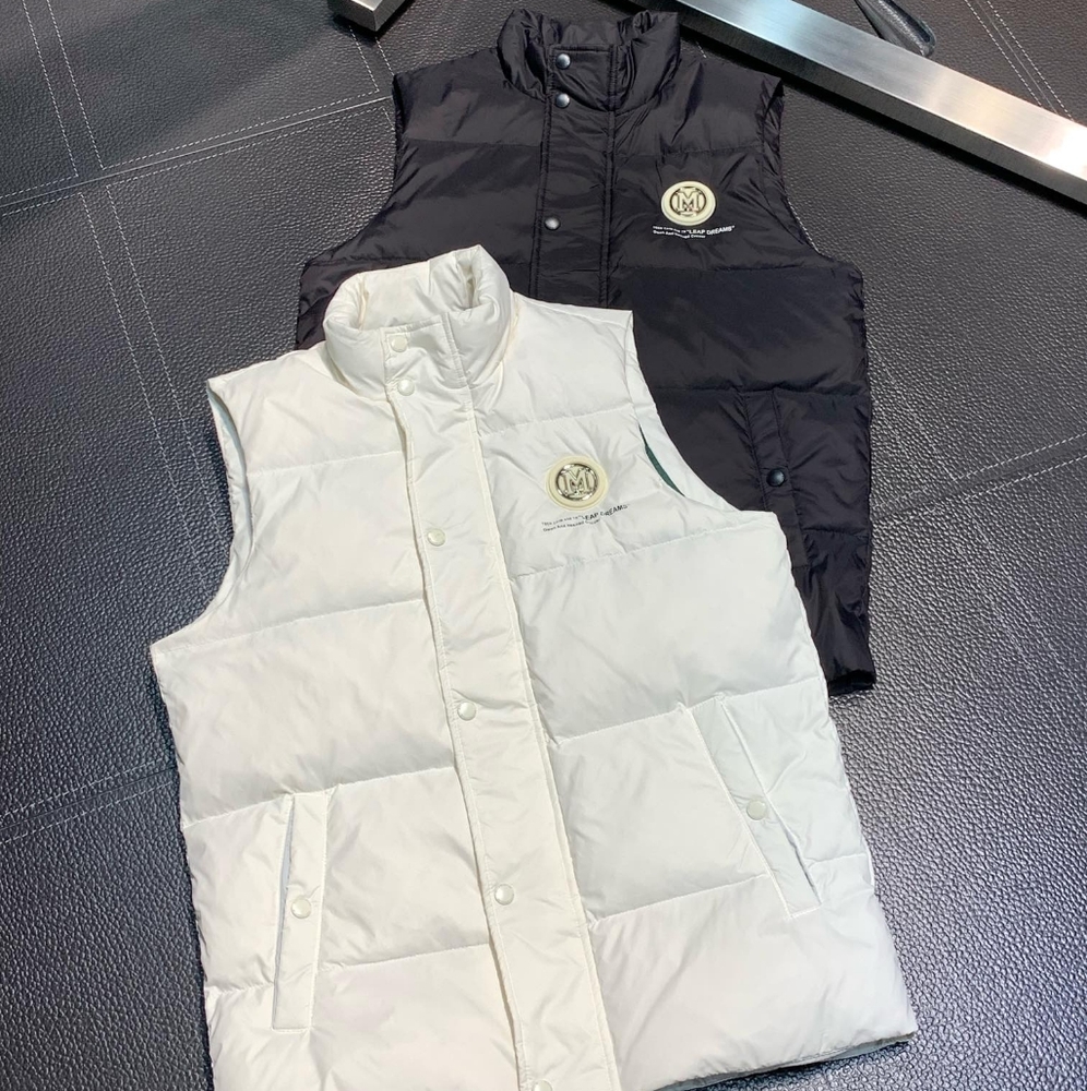 Moncler's high -necked down vest